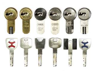 CISA AP3/AP4 - ABUS XP2/20 - BRICARD DUAL XP