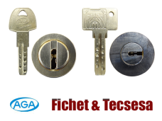 AGA Fichet & Aga Tecsesa набор (Испания, Франция)