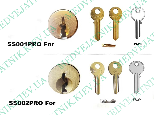 LISHI 2 in 1 SS002 Pro отмычка MEDVEJATNIK 1