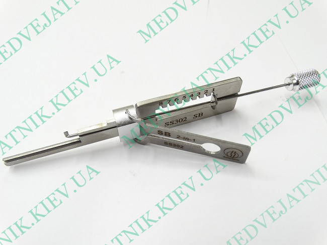 Lishi Style Декодер SB замки (Тайвань) MEDVEJATNIK 4