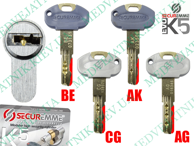 Набор Securemme K5 импрессия (Италия) MEDVEJATNIK 2