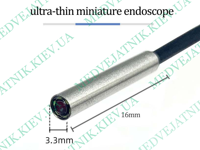 Эндоскоп/Камера 3,3 mm (диапазон фокусировки 10-40 мм) MEDVEJATNIK 5